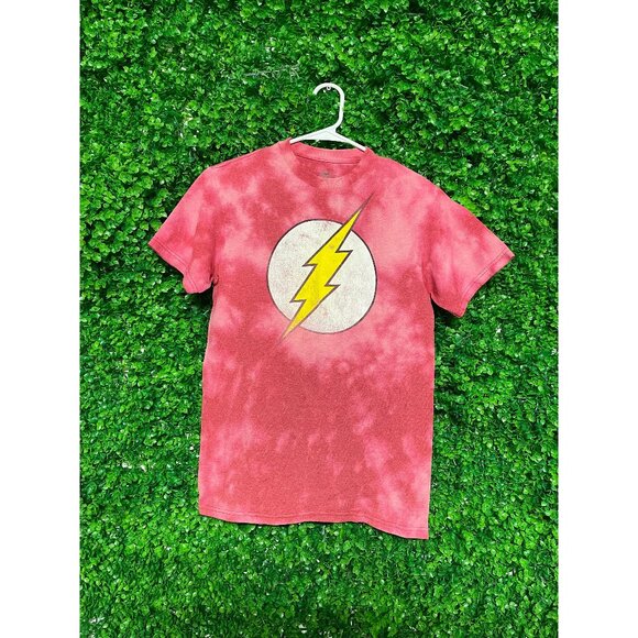 Other - Vintage Acid Wash The Flash Logo T-shirt, Adult Mens Small (fits like XS/S), Rew